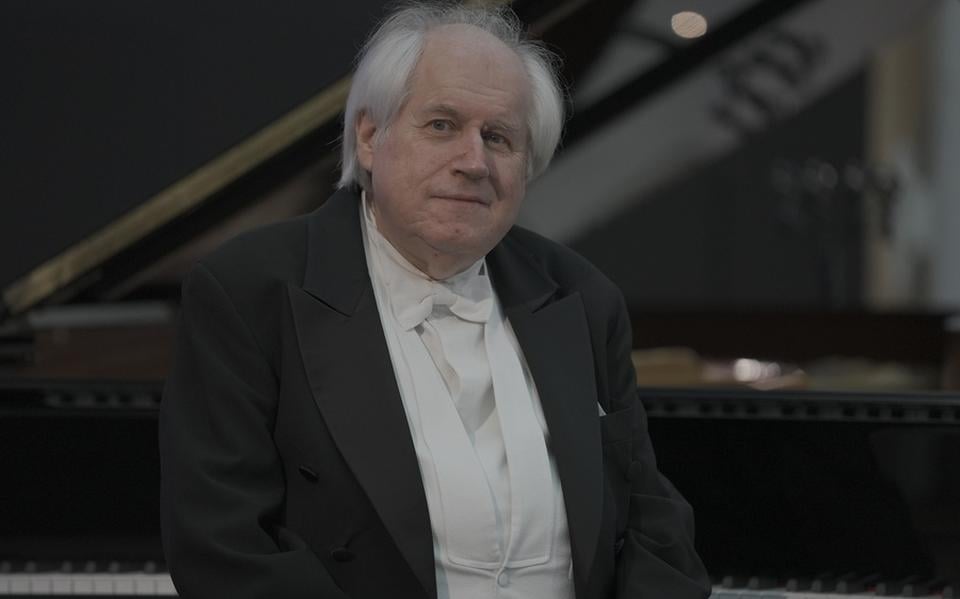 De Russische concertpianist Grigory Sokolov.