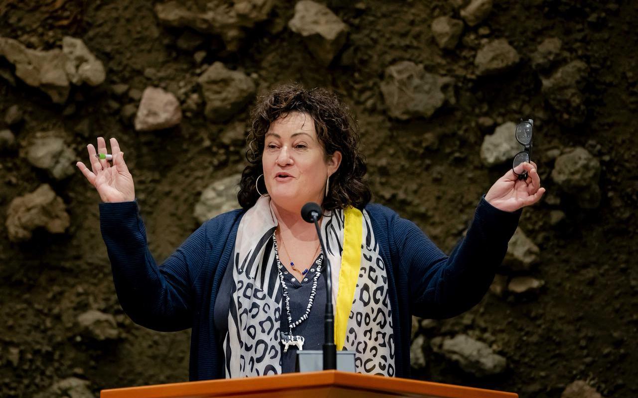 ‘Van der Plas bleek een gouden greep.’ FOTO ANP/ROBIN VAN LONKHUIJSEN ‘Van der Plas bleek een gouden greep.’ FOTO ANP/ROBIN VAN LONKHUIJSEN