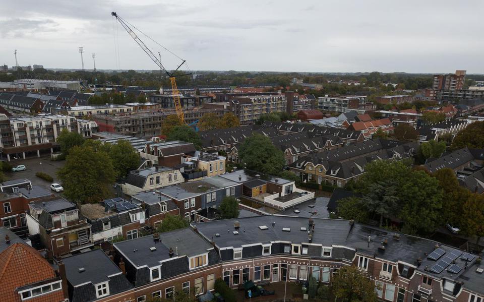 De Vlietzone in Leeuwarden. De wijk kent veel problemen die sinds 2019 ook door de politiek worden erkend.