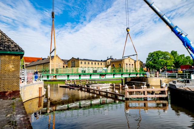 Brug Emmakade terug in Leeuwarden: in juli open