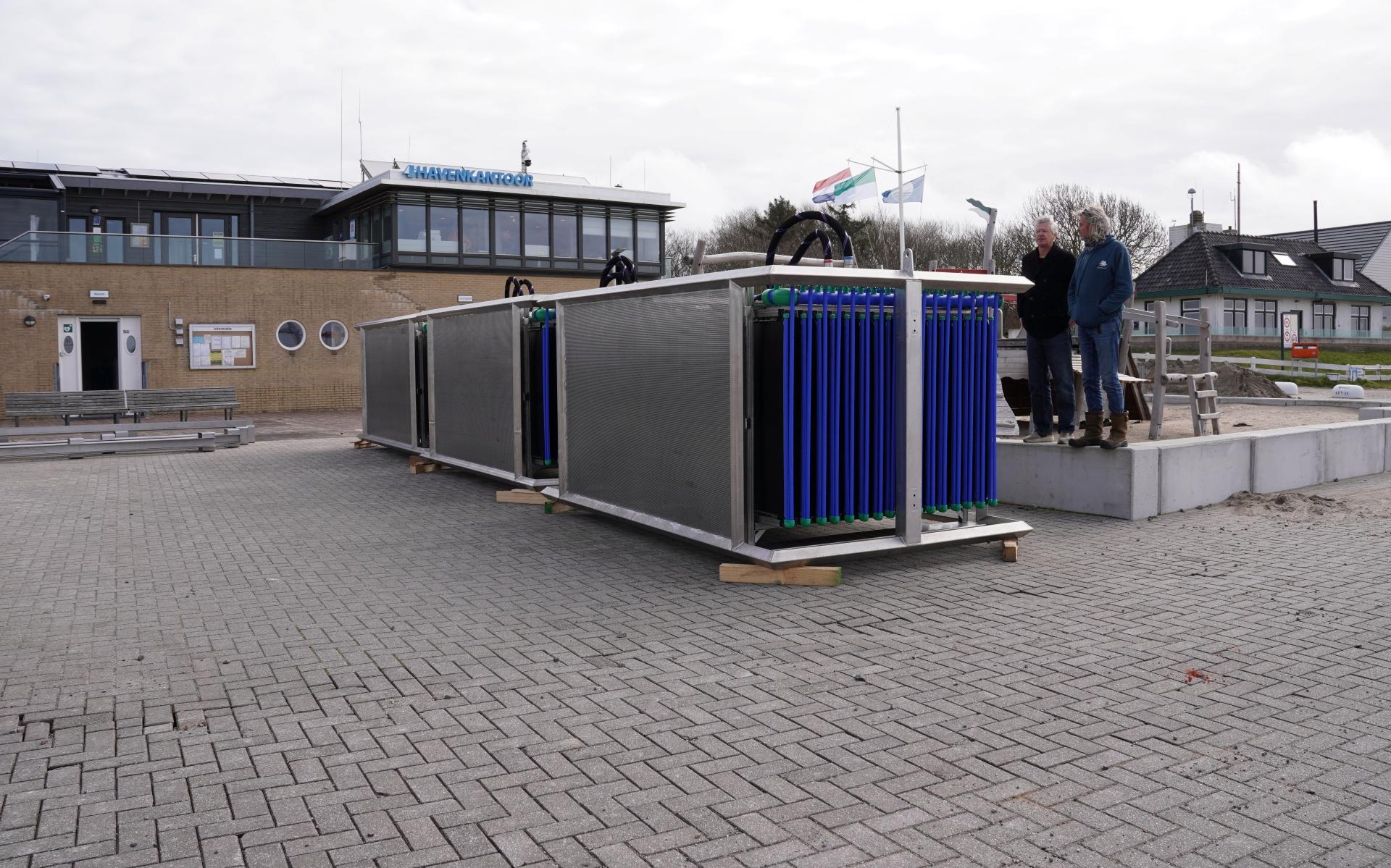 Waddenhaven Vlieland viert warmte uit zout water