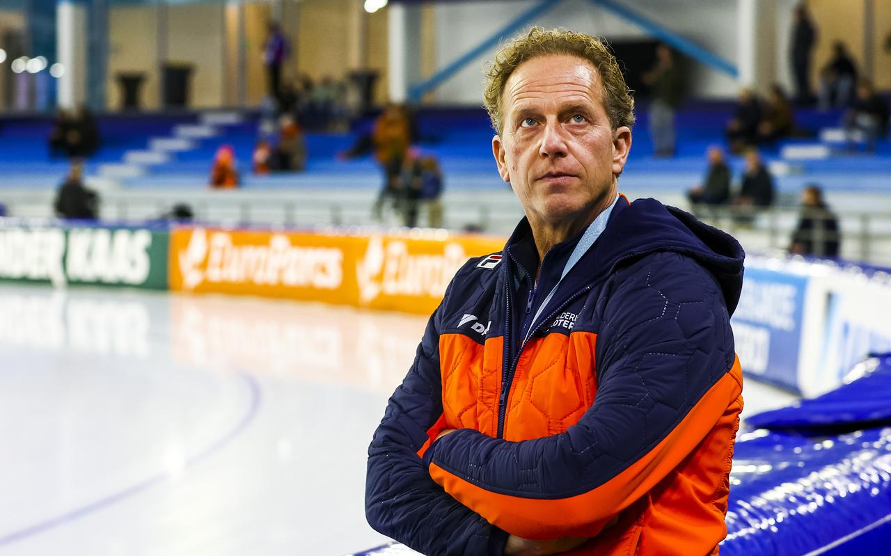 Rintje Ritsma komt steeds beter in zijn rol als bondscoach. Rintje Ritsma komt steeds beter in zijn rol als bondscoach.