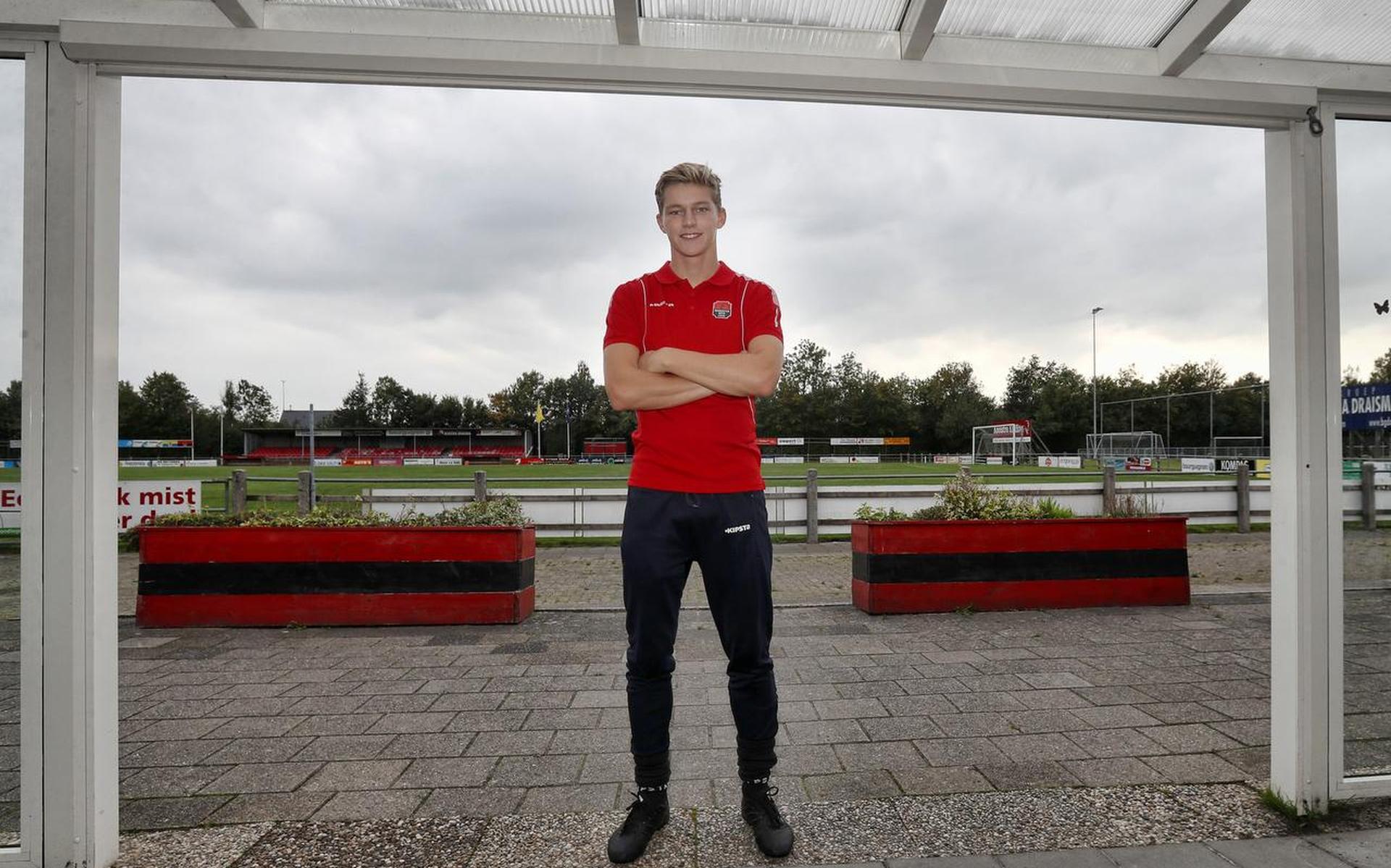 Jos Regnerus, scorende vuurvreter bij Broekster Boys - Leeuwarder Courant