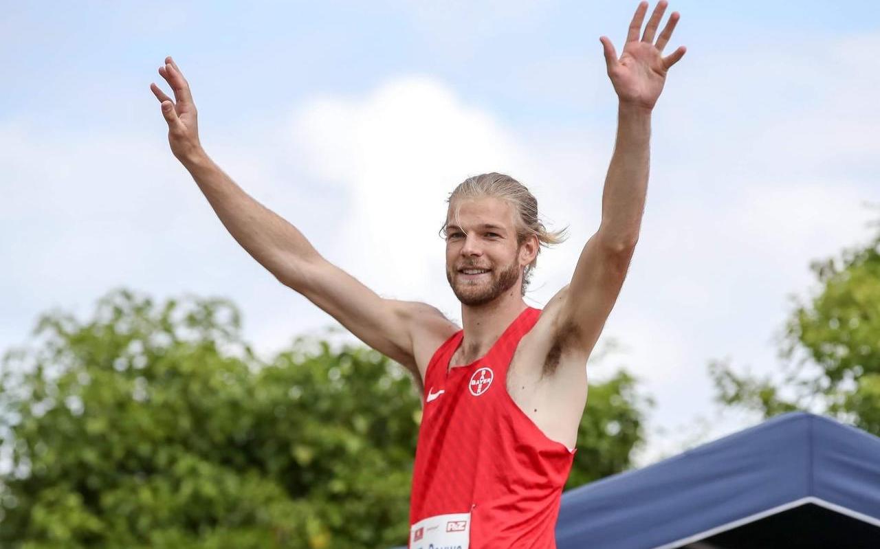 Douwe Amels gaat voor de eerste keer meedoen aan de Diamond League. foto lc Douwe Amels gaat voor de eerste keer meedoen aan de Diamond League. foto lc