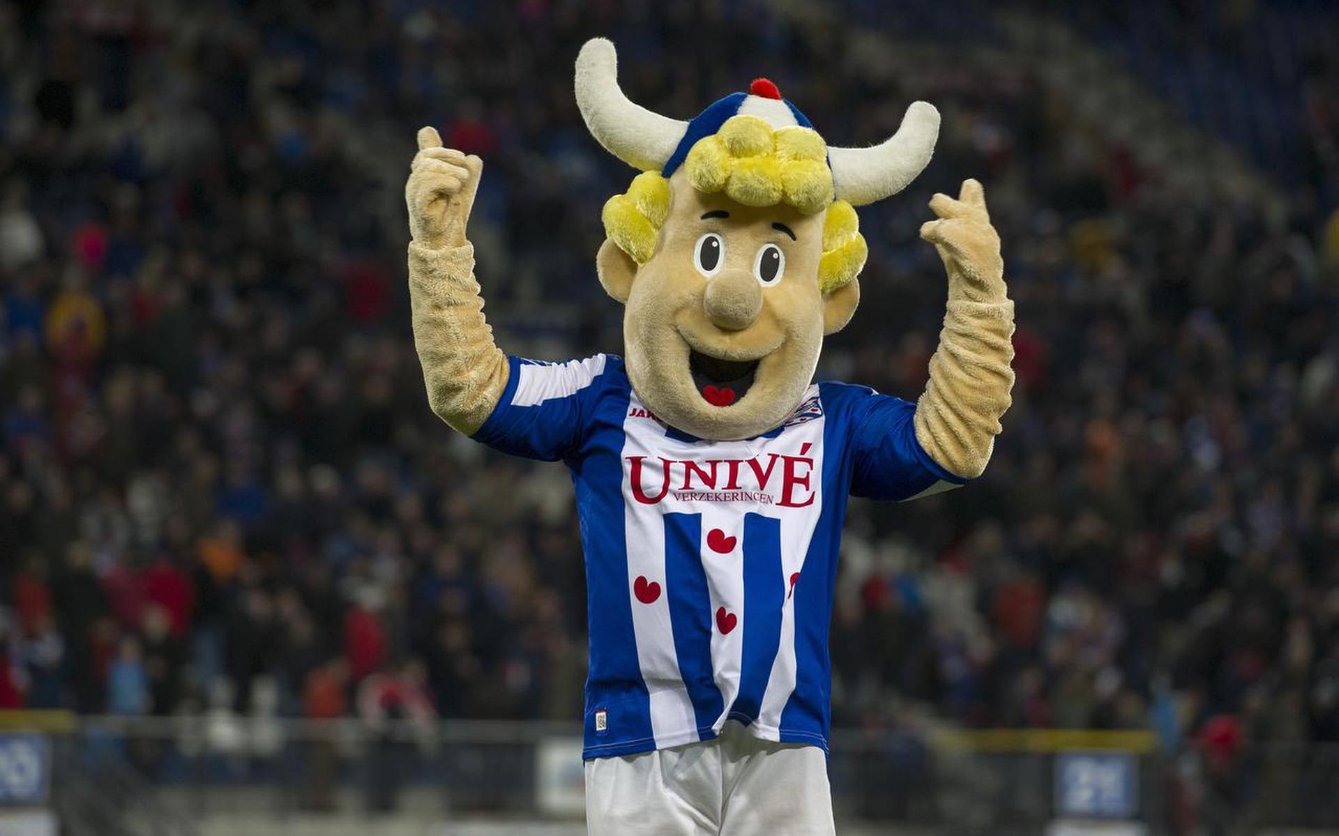 Heero, de mascotte van SC Heerenveen.