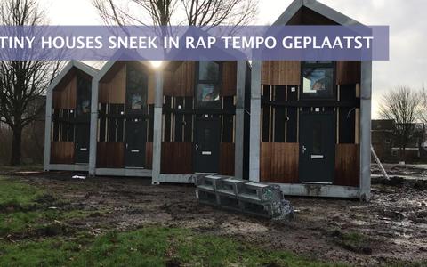 Video: Tiny houses Sneek in rap tempo geplaatst