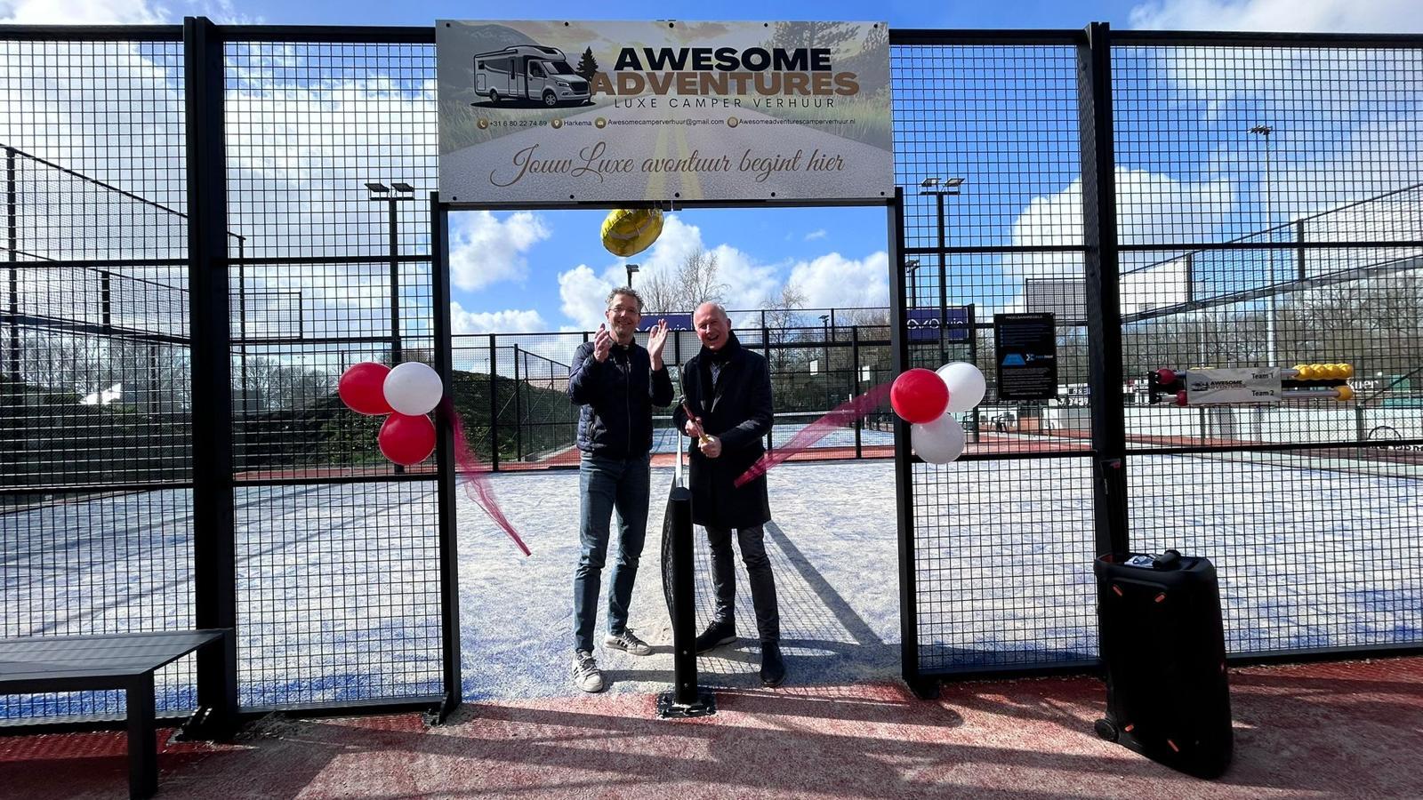 TSO Surhuisterveen ziet padel snel populairder worden: ‘Iedereen kan het leren’