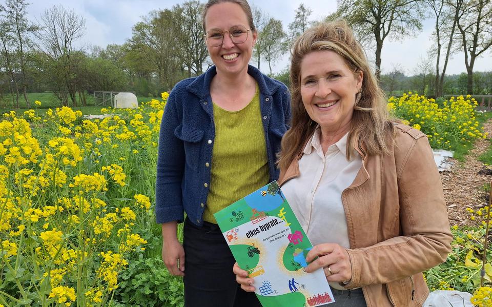 Voorzitter Louise Schaafsma (rechts) en bestuurslid Martha Kootstra van de VDBK: 'Inwoners vragen om mee te denken’.