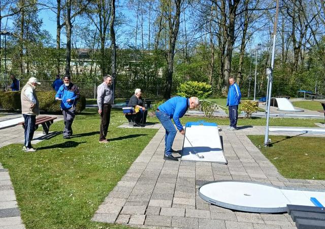 Leerzame open dag minigolf voor MGC Drachten